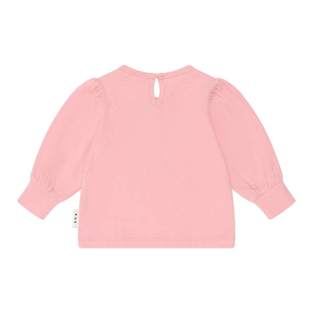 Cherry Bow Puff Sleeve Top