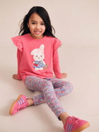 Flower Field Bunny Frill Top