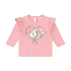 Whimsical Unicorn Frill Top