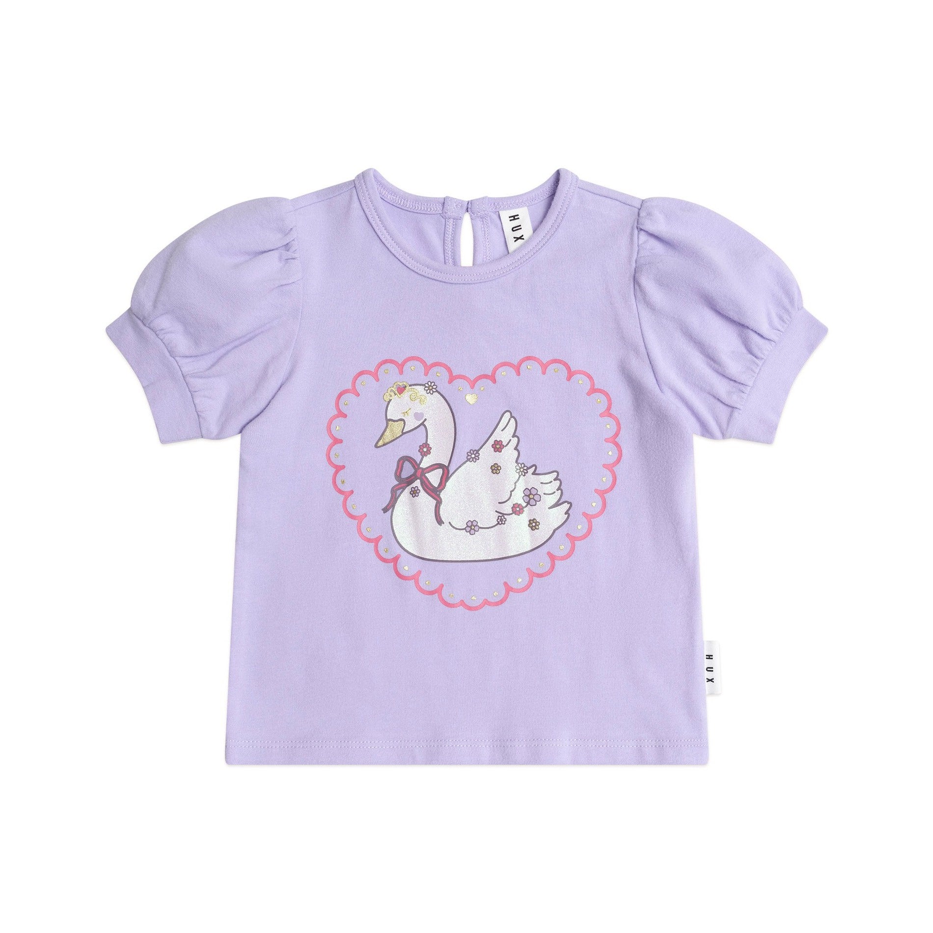 Swan Princess Puff Sleeve Tee