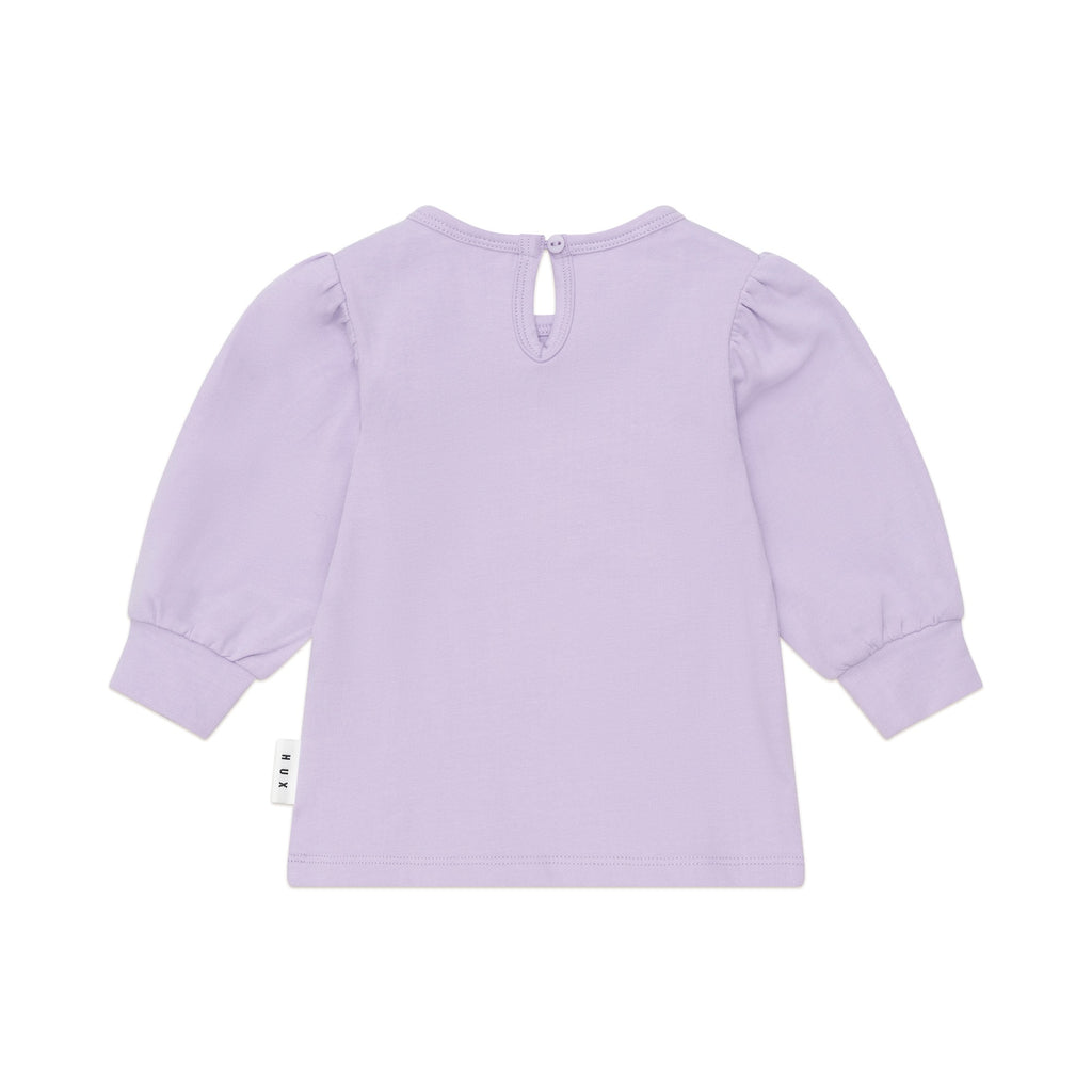Huxbaby Butterfly Unicorn Puff Sleeve Top