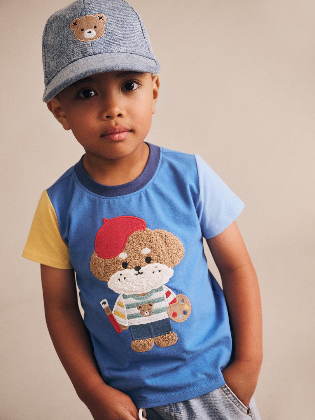 Huxbaby Parisian Painter Pup Tee