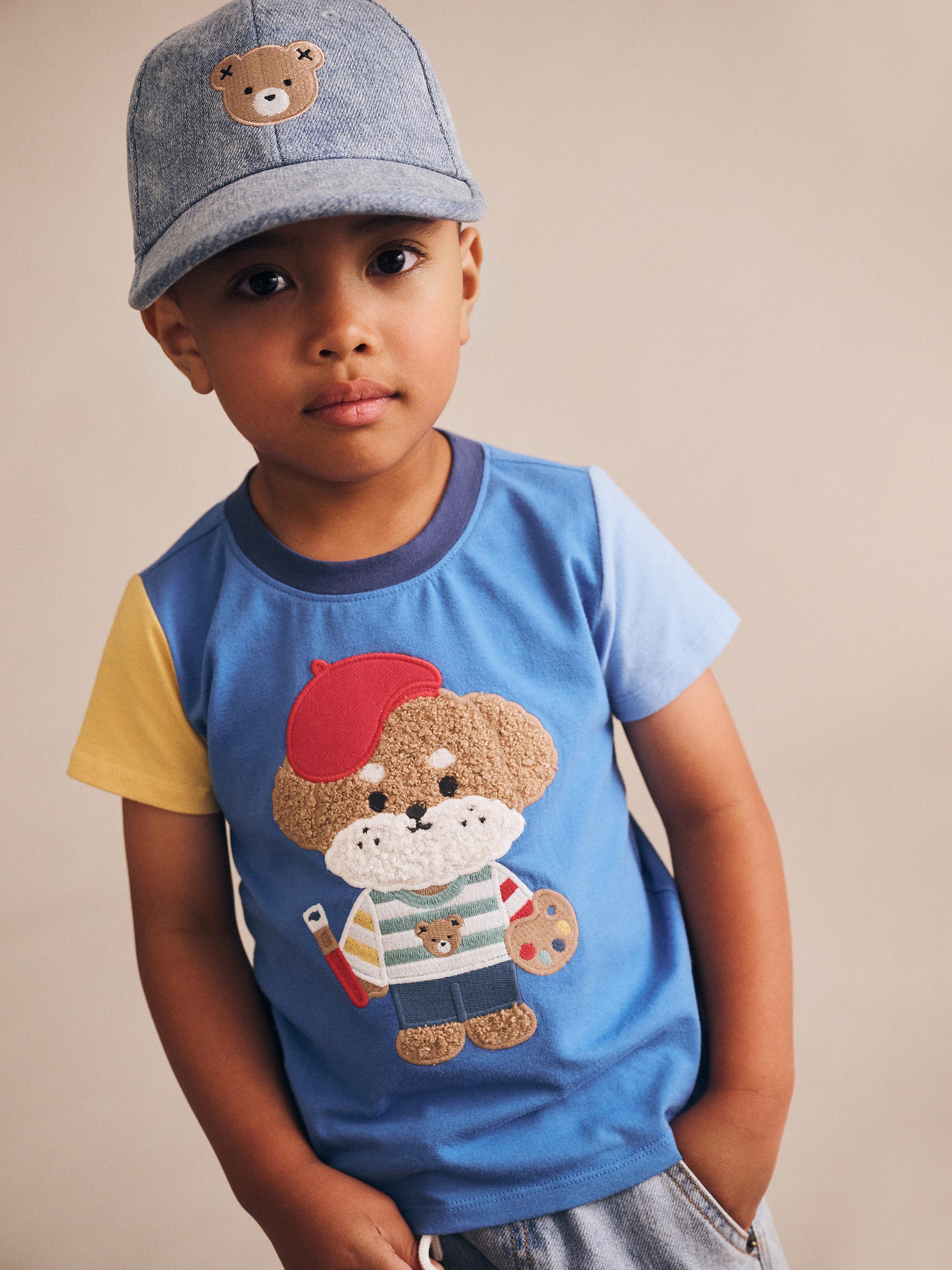 Huxbaby Parisian Painter Pup Tee