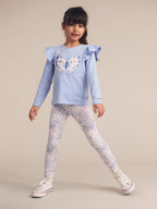 Huxbaby Butterfly Frill Top