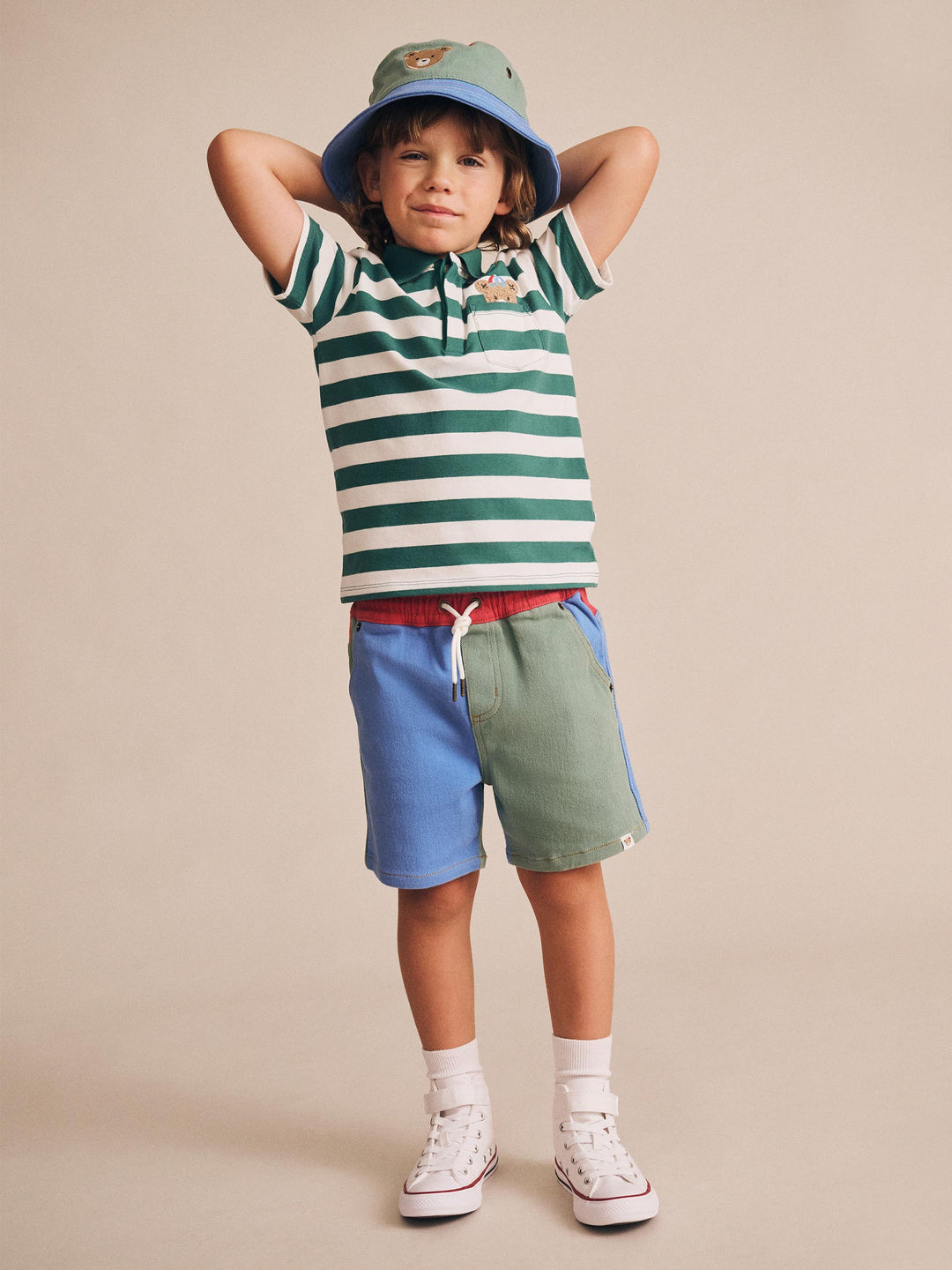 Huxbaby Peekaboo Hux Polo Tee