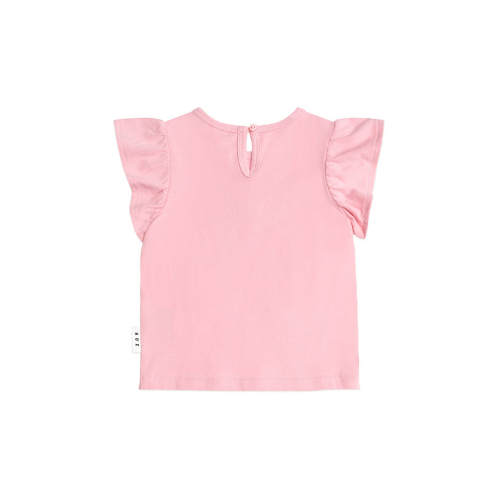 Huxbaby Cherry Heart Frill Tee