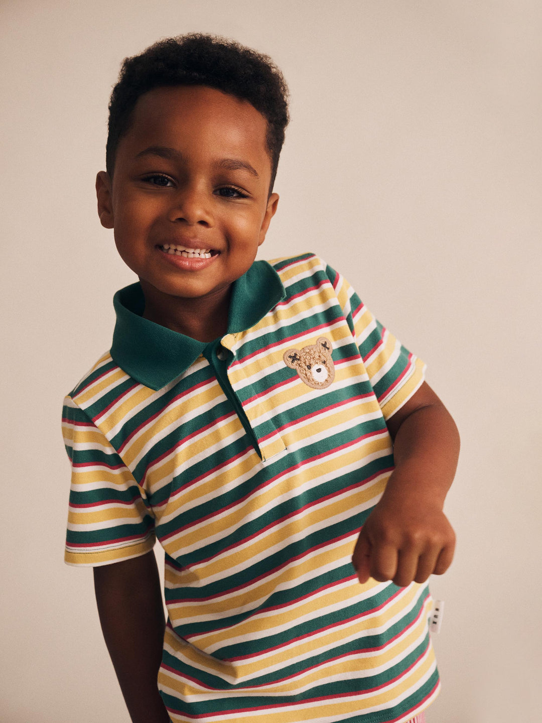 Huxbaby Hux Stripe Polo Tee