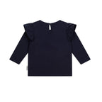 Cherry Heart Frill Top