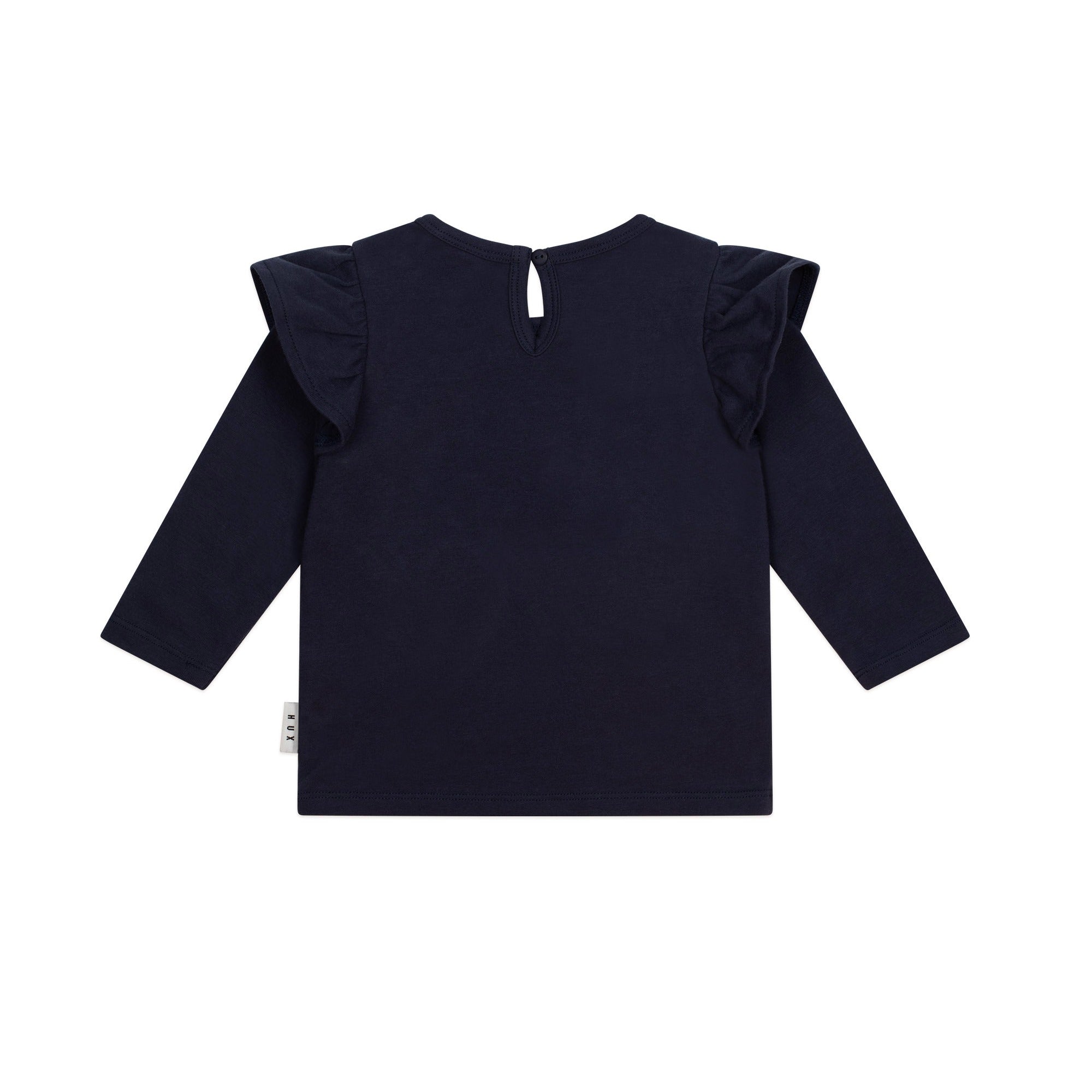 Huxbaby Cherry Heart Frill Top