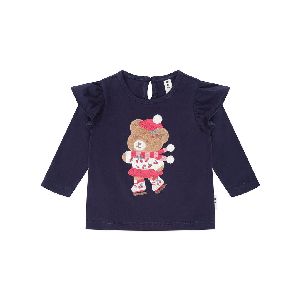 Ice Skater Huxette Frill Top
