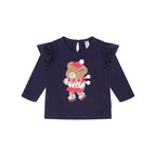 Ice Skater Huxette Frill Top