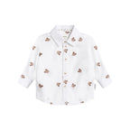 Longsleeve Huxbear Button Up Crisp White