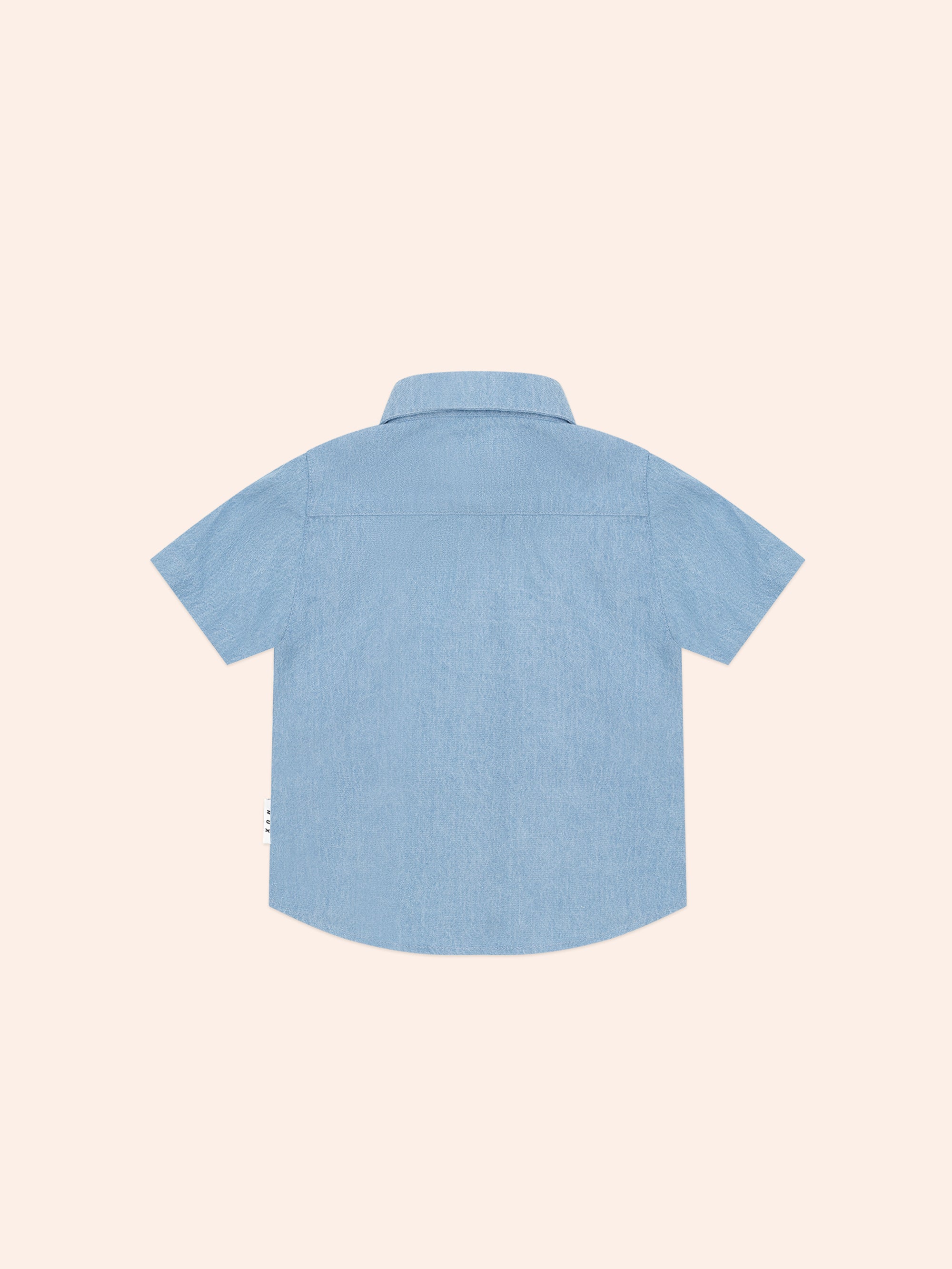 Huxbaby Chambray Hux Short Sleeve Shirt