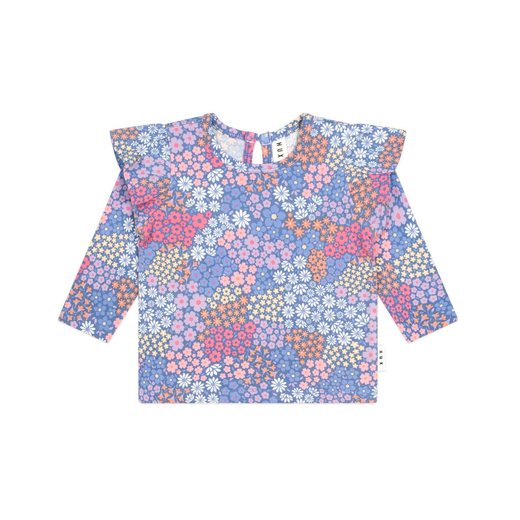 Floral Bloom Frill Top