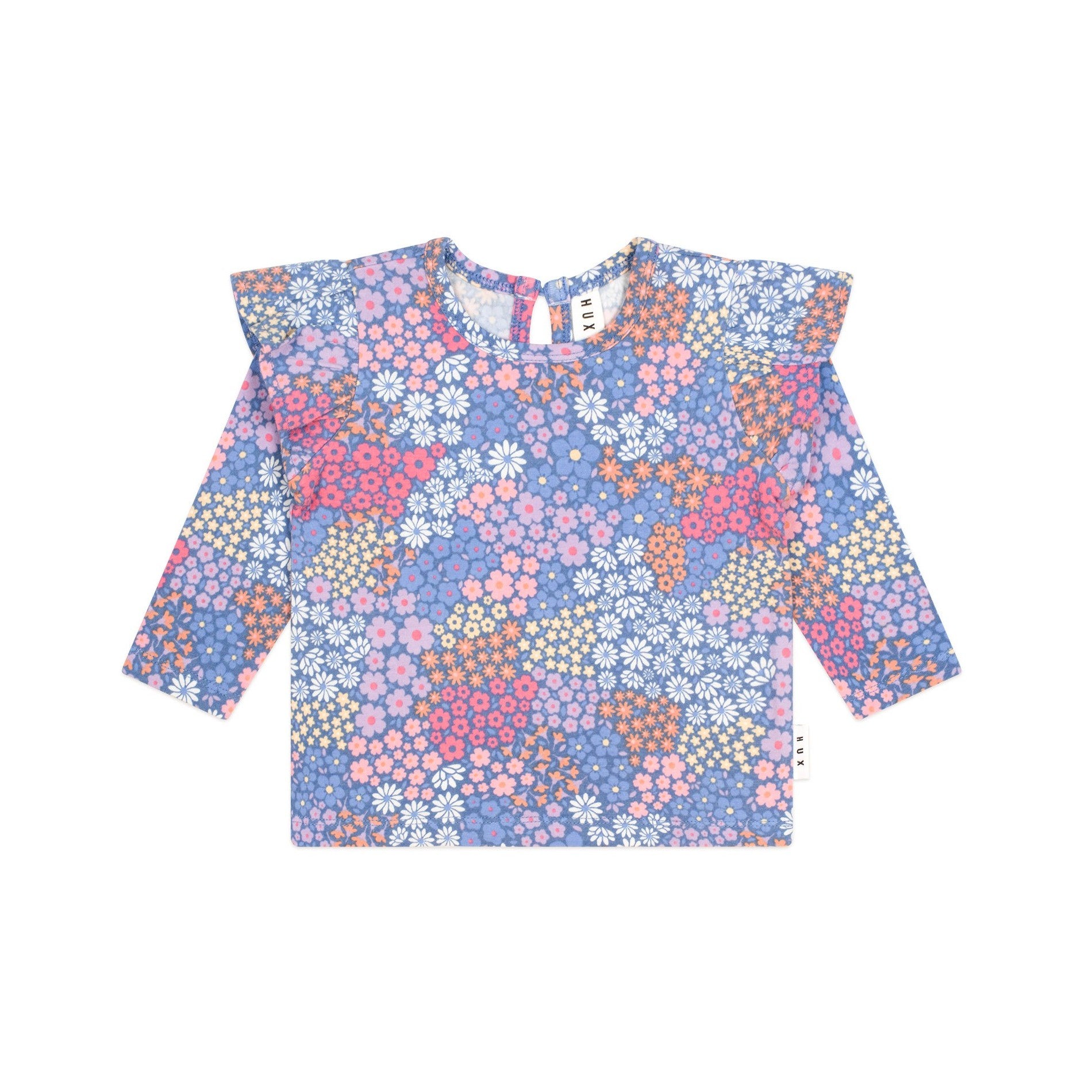 Floral Bloom Frill Top