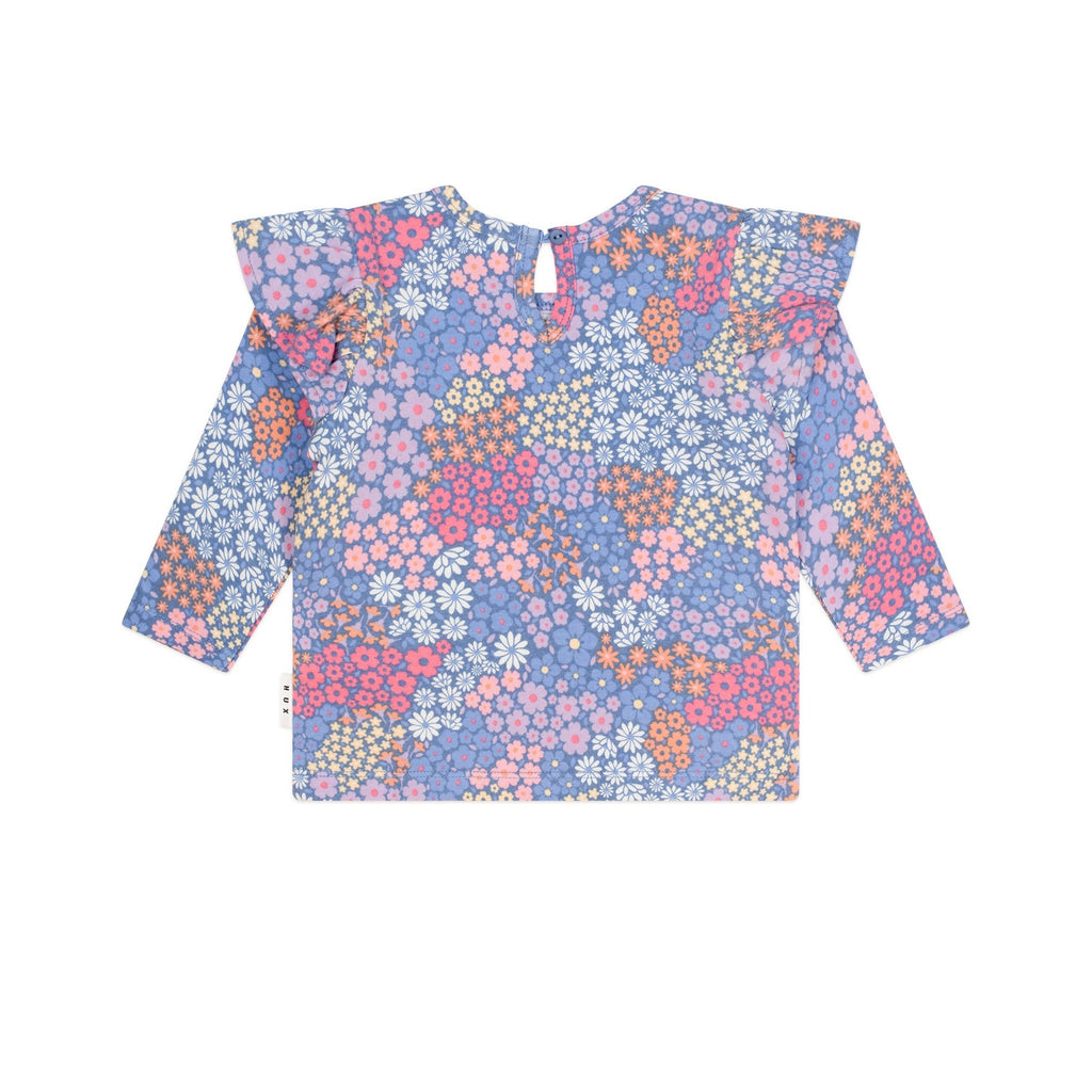 Floral Bloom Frill Top