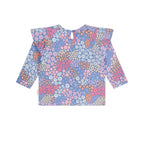 Floral Bloom Frill Top