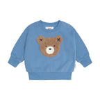Furry Hux Sweatshirt - Bright Blue