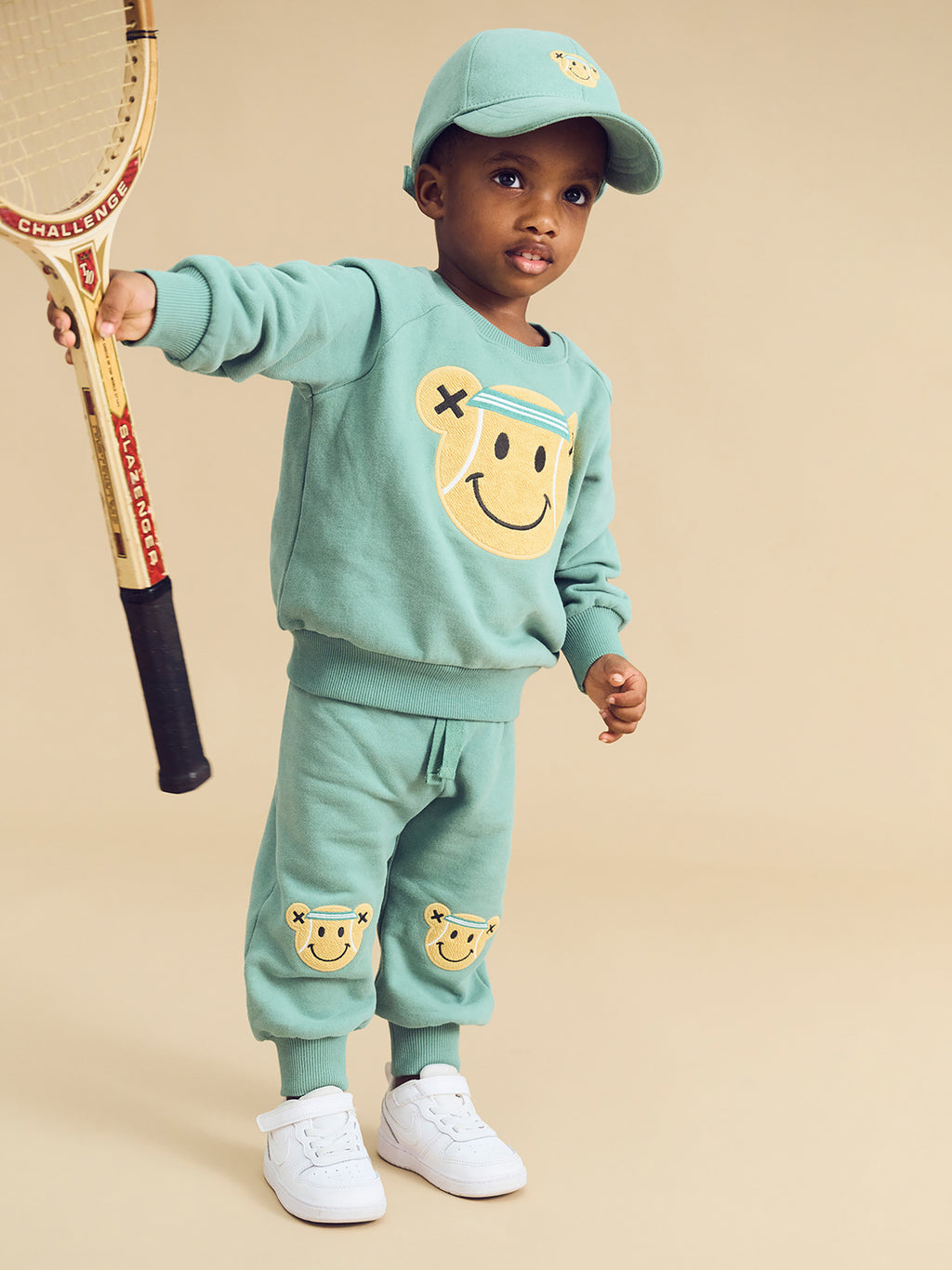 Tennis Bear Sweatshirt - Turf