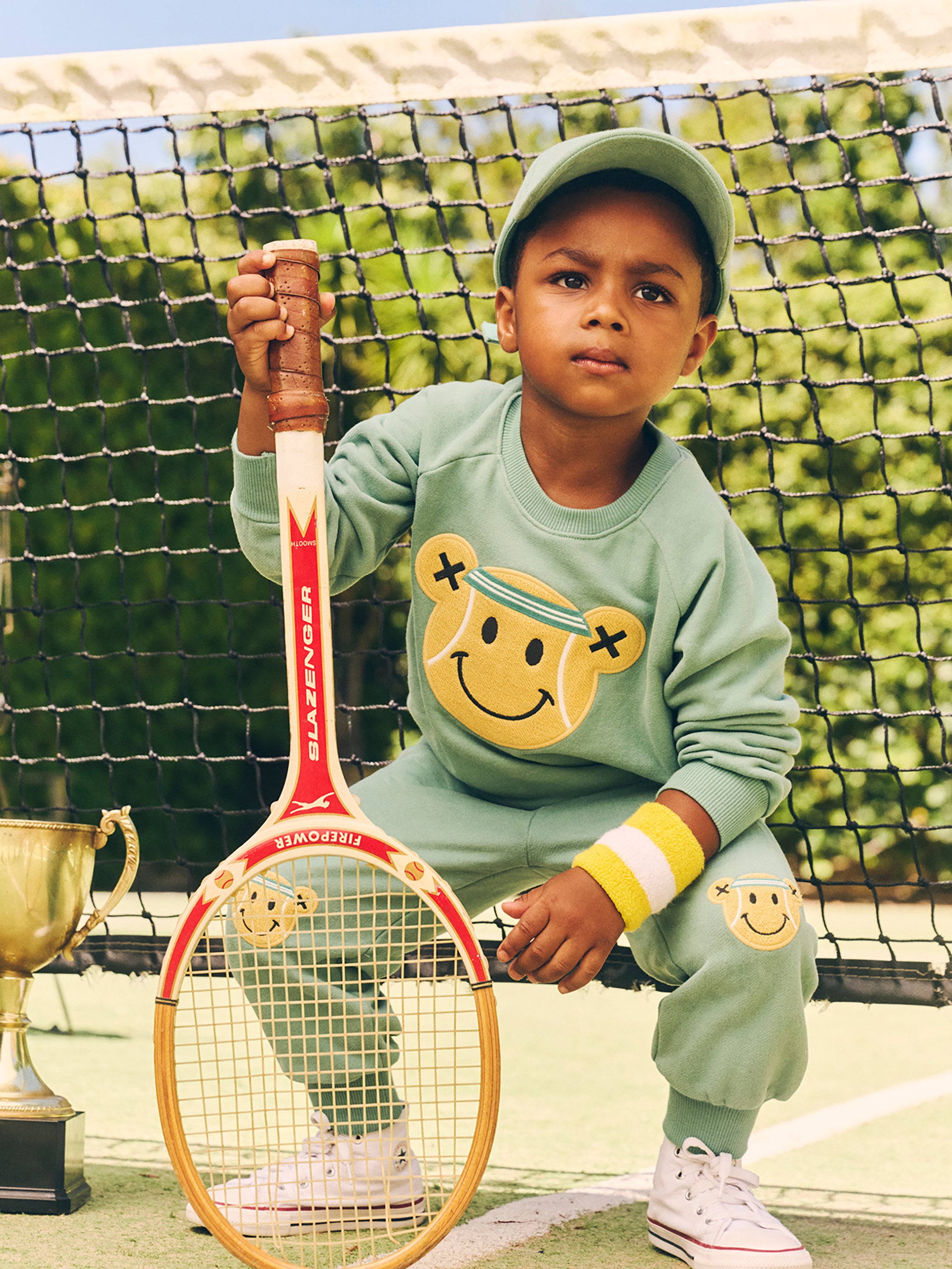 Tennis Bear Sweatshirt - Turf