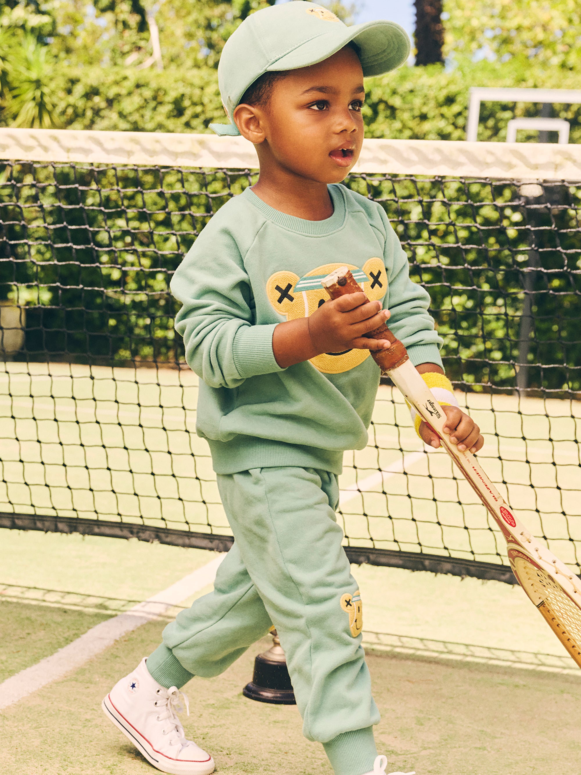 Tennis Bear Sweatshirt - Turf