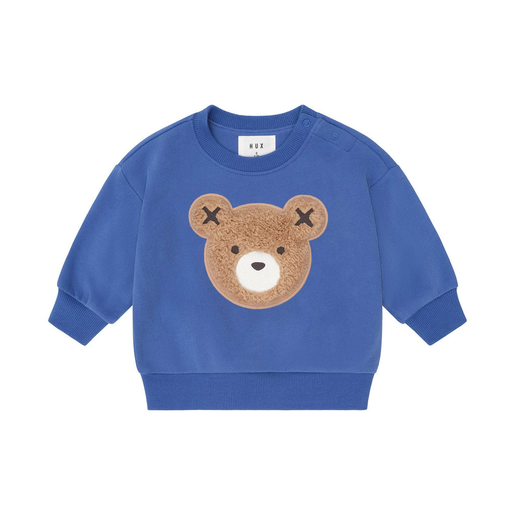 Furry Huxbear Cobalt Sweatshirt