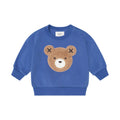 Furry Huxbear Cobalt Sweatshirt