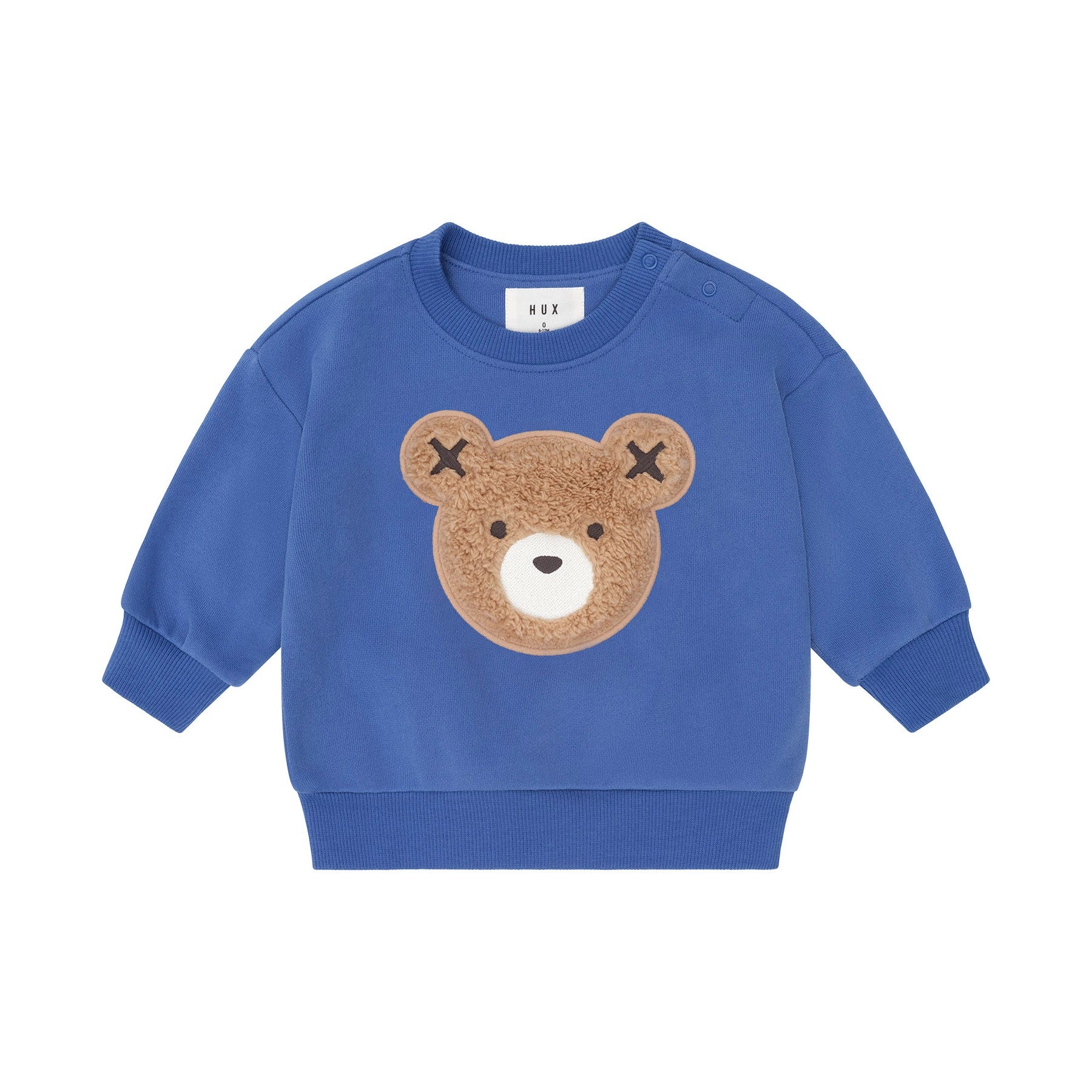 Furry Huxbear Cobalt Sweatshirt