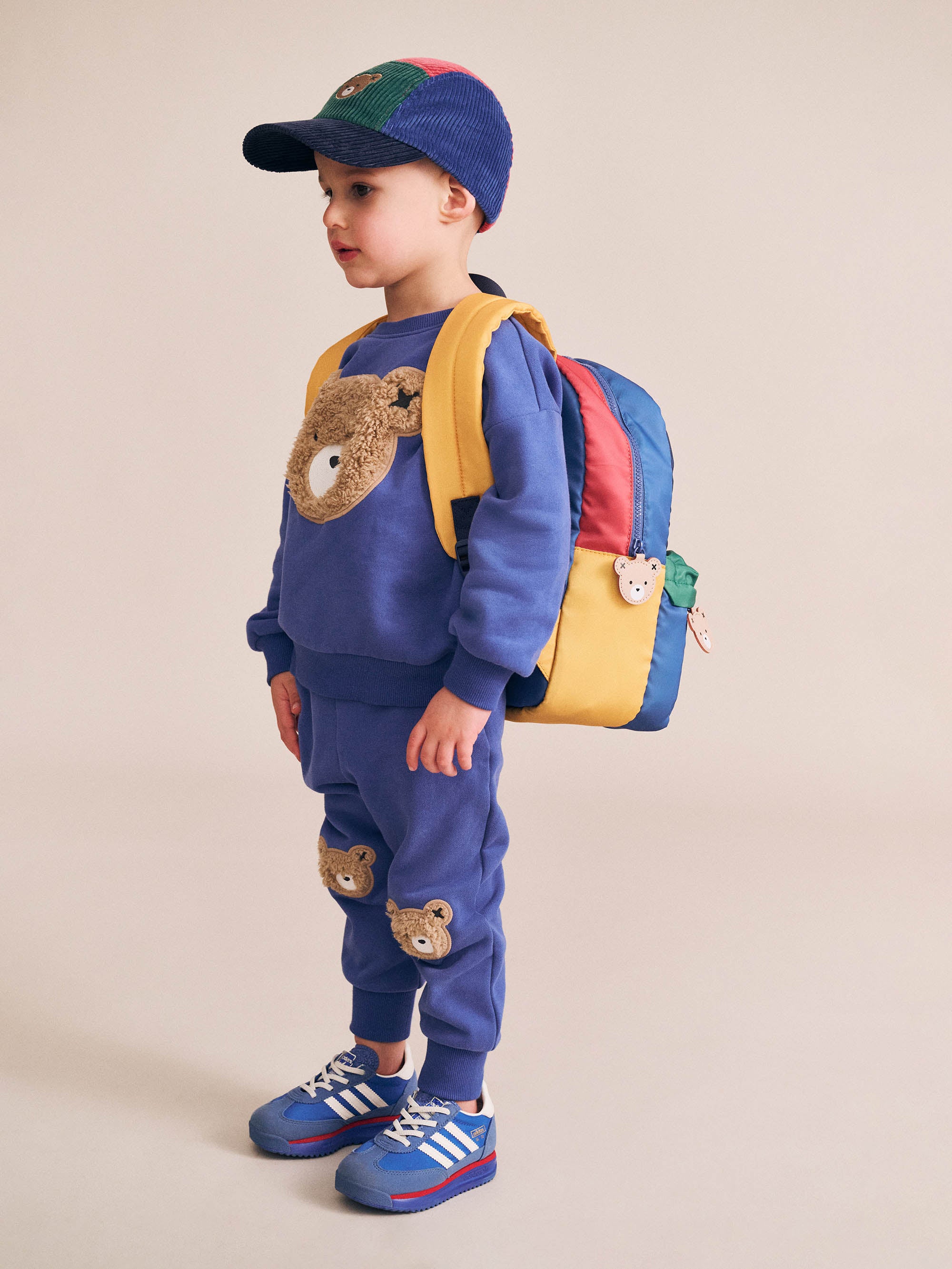 Furry Huxbear Cobalt Sweatshirt
