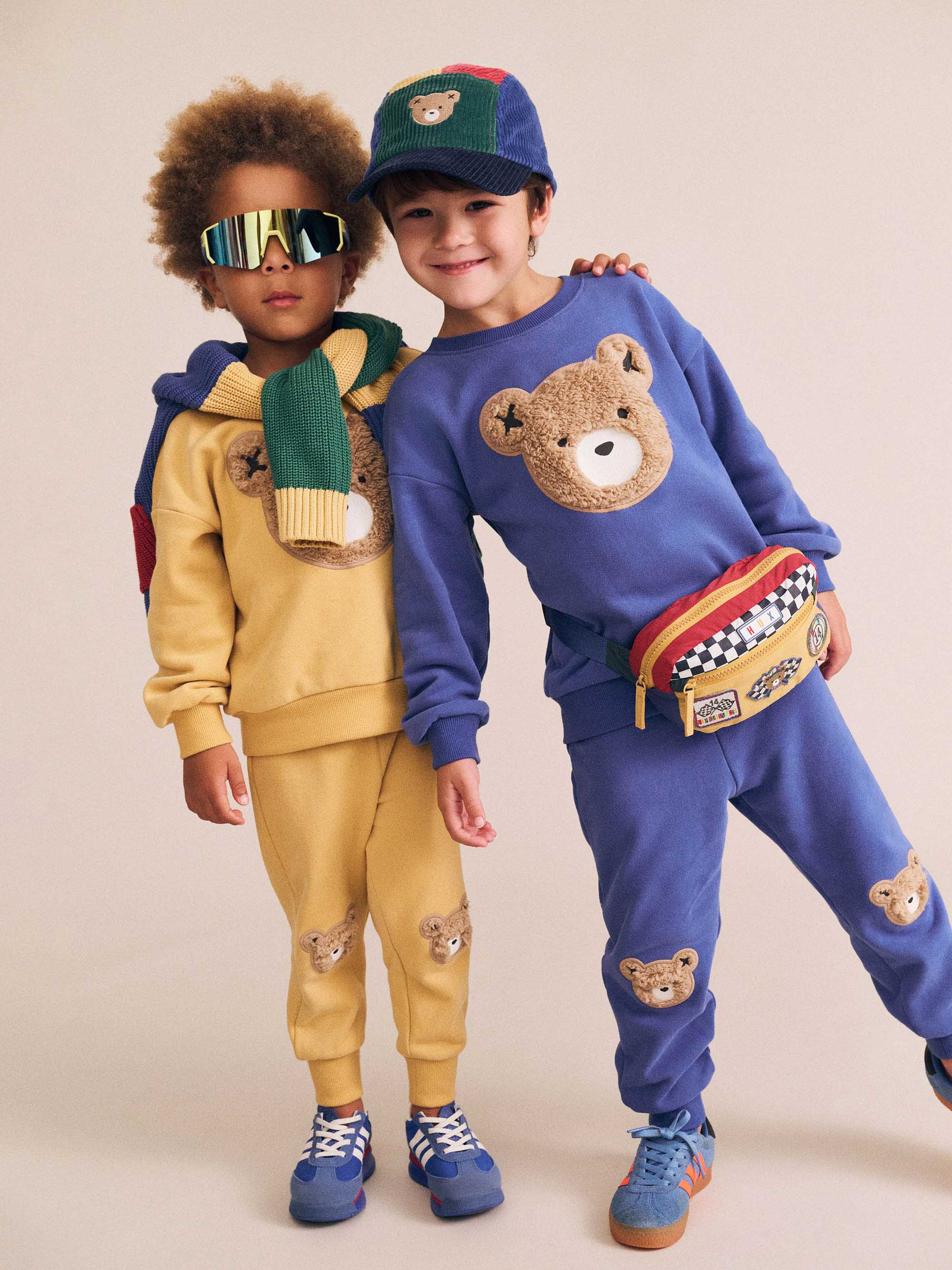 Furry Huxbear Cobalt Sweatshirt