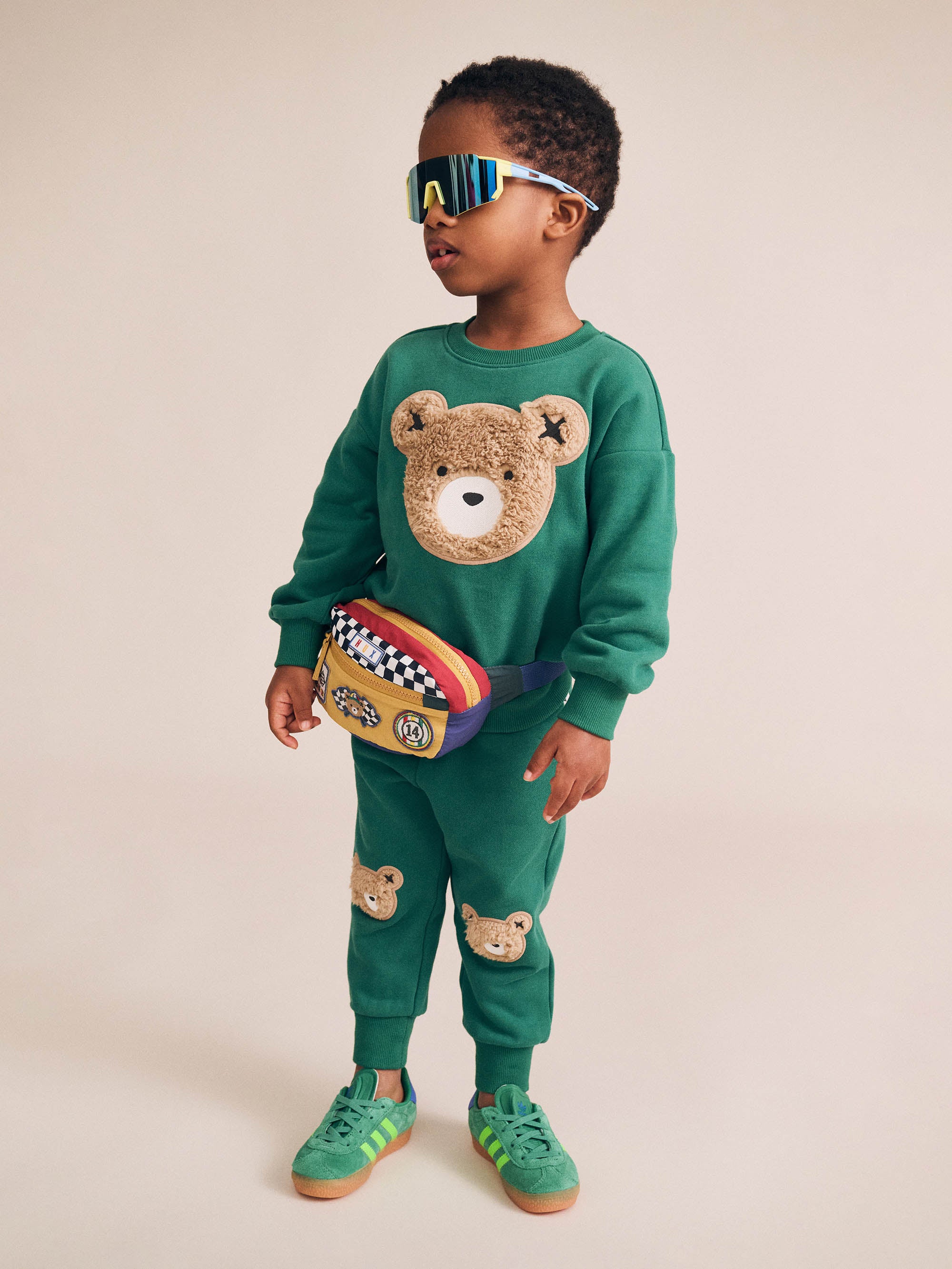 Furry Huxbear Emerald Sweatshirt