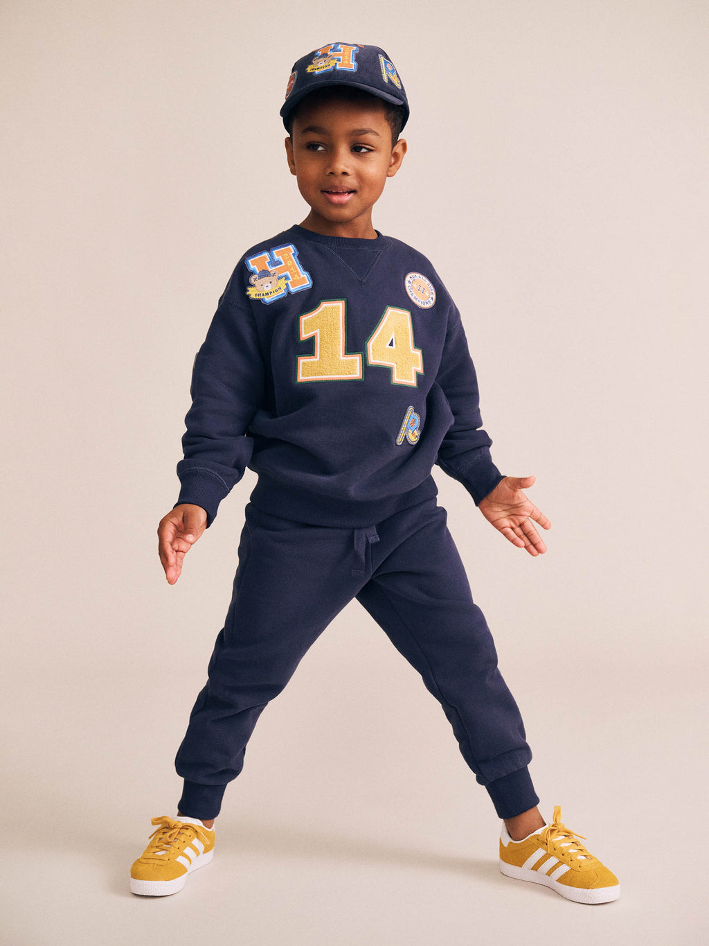 Collegiate Patches Sweatshirt