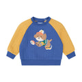Basketball Doggy Quilted Sweatshirt