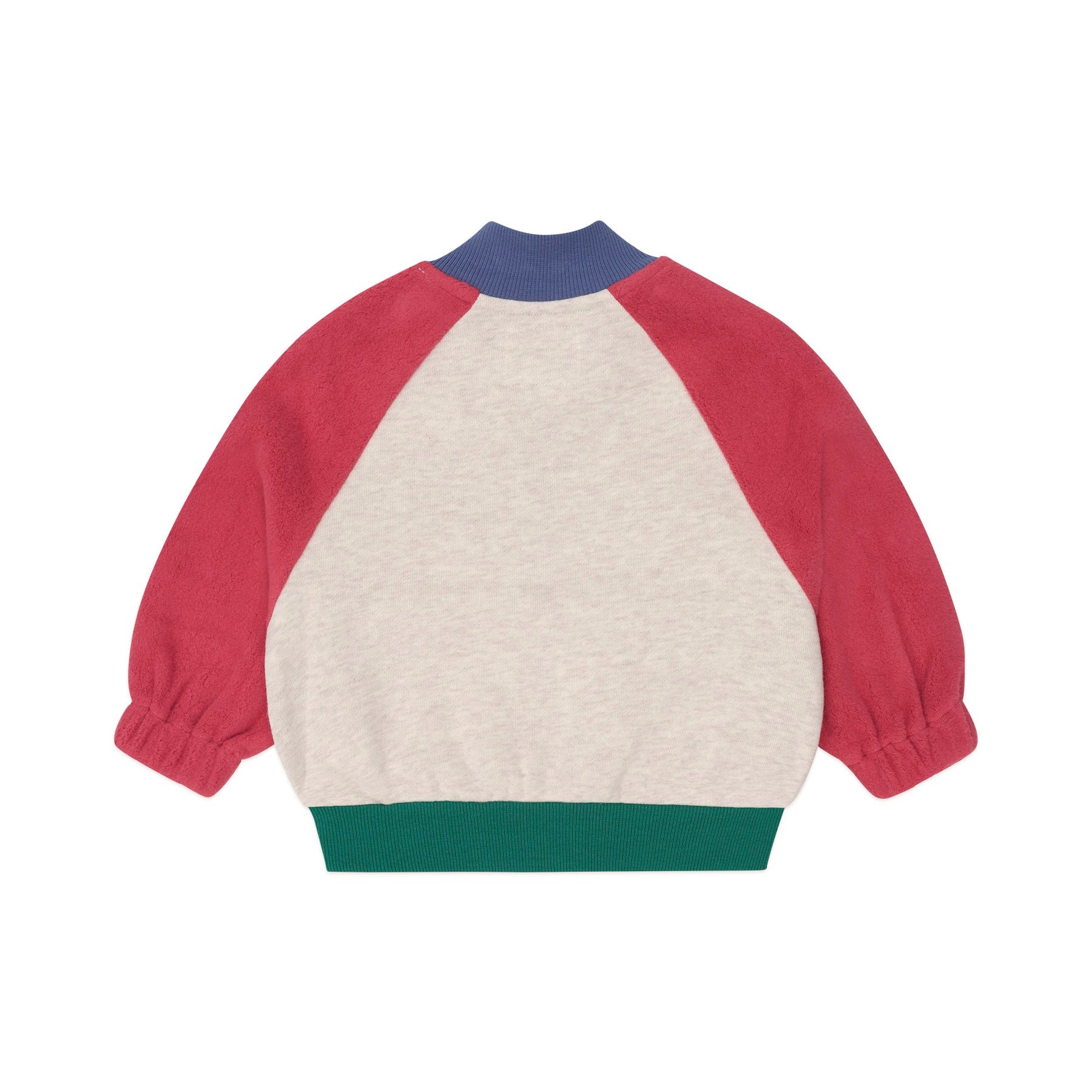 Hux Colour Block Zip Sweat