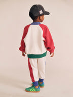 Hux Colour Block Zip Sweat