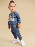 Digger Hux Sweatshirt - Washed Navy