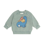 Cuddlesaurus Sweatshirt - Washed Jalapeno