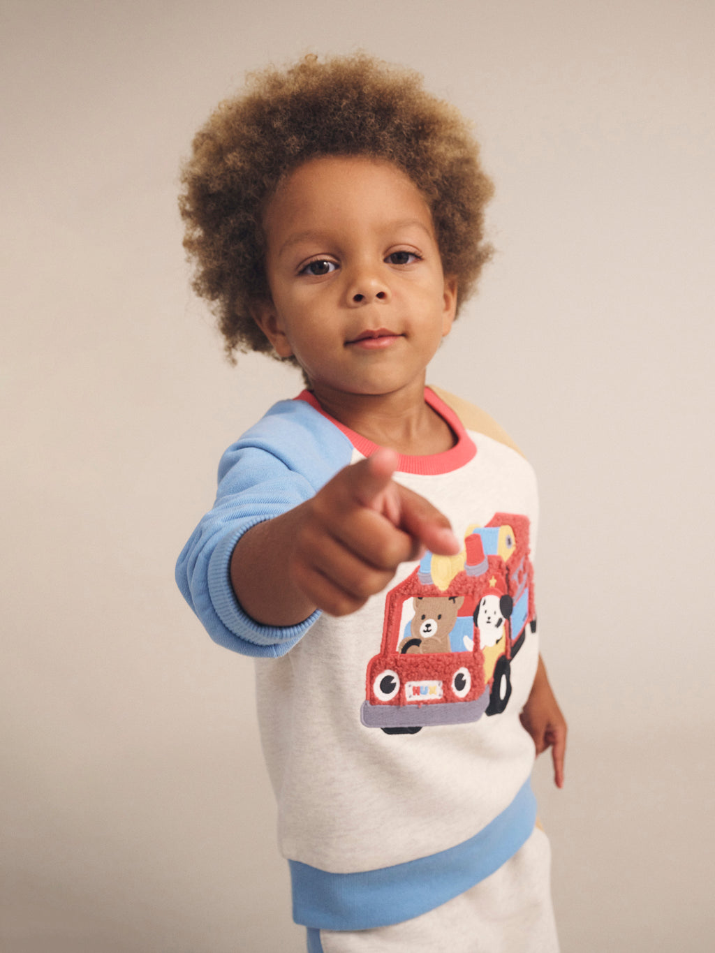 Huxbaby Fire Truck Hux Sweatshirt