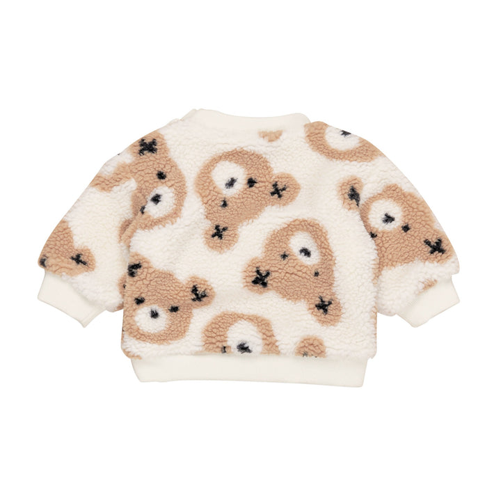 Huxbaby Huxbear Sherpa Sweatshirt - Natural