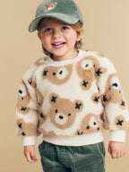 Huxbear Sherpa Sweatshirt - Natural