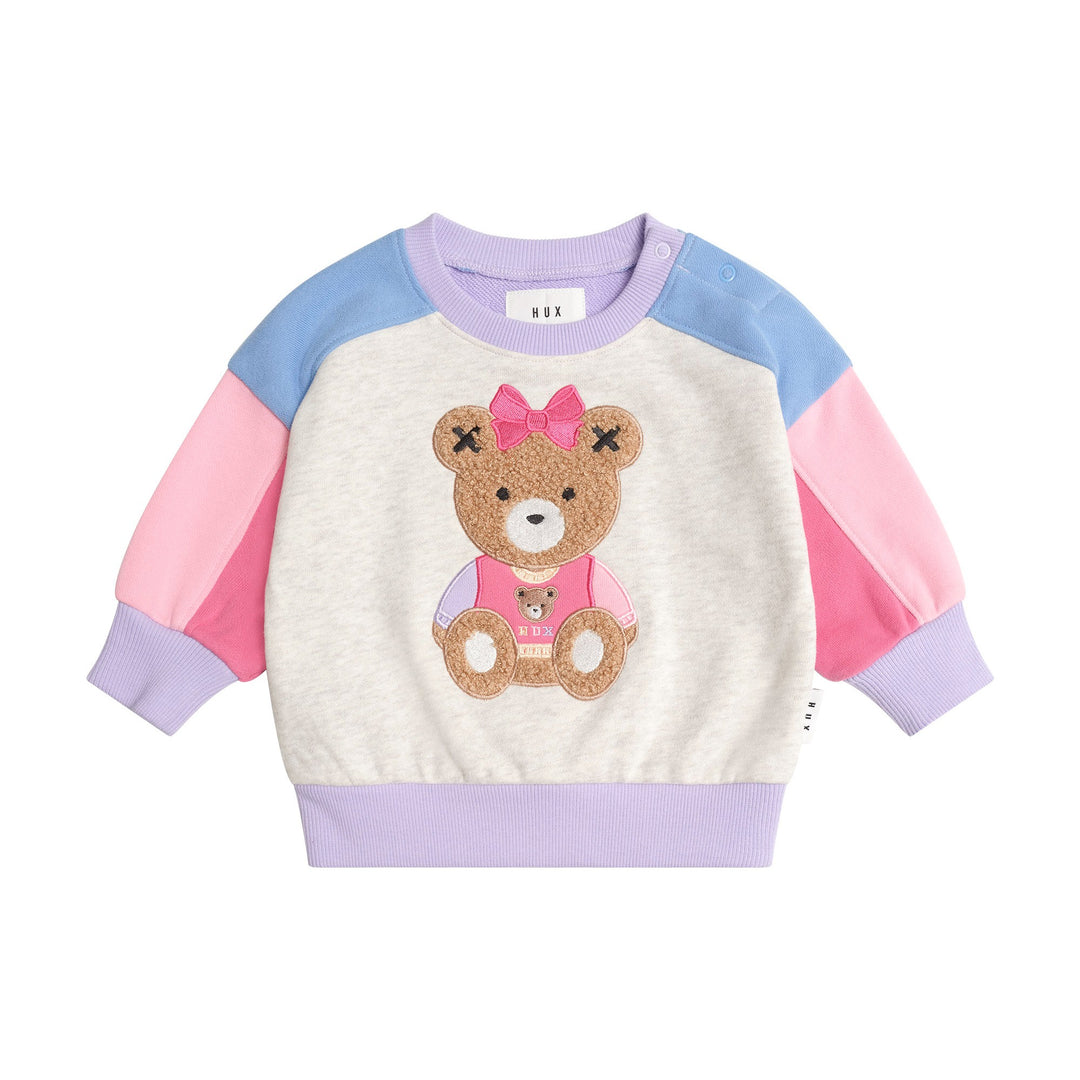 Huxbaby Varsity Huxette Spliced Sweatshirt