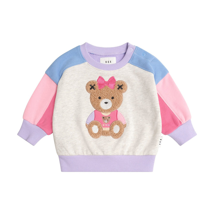 Huxbaby Varsity Huxette Spliced Sweatshirt