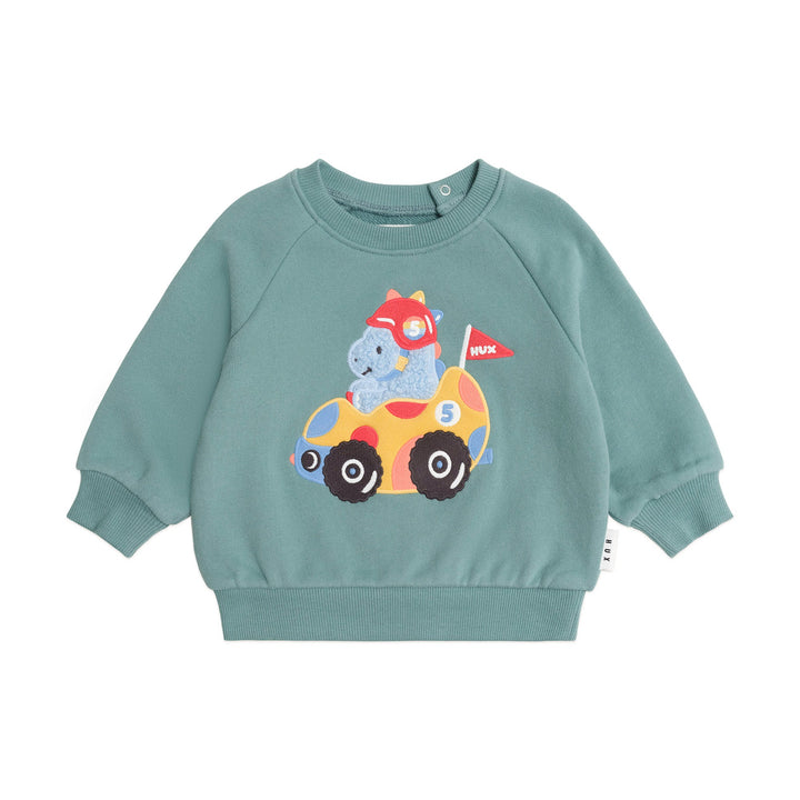 Huxbaby Racer Dino Sweatshirt