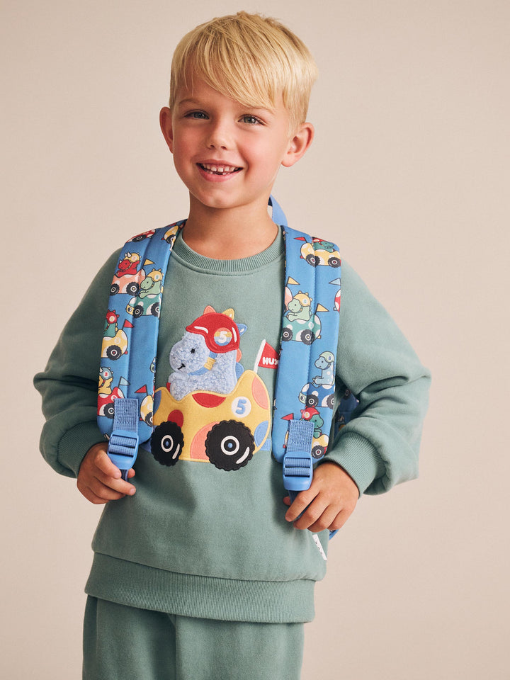 Huxbaby Racer Dino Sweatshirt