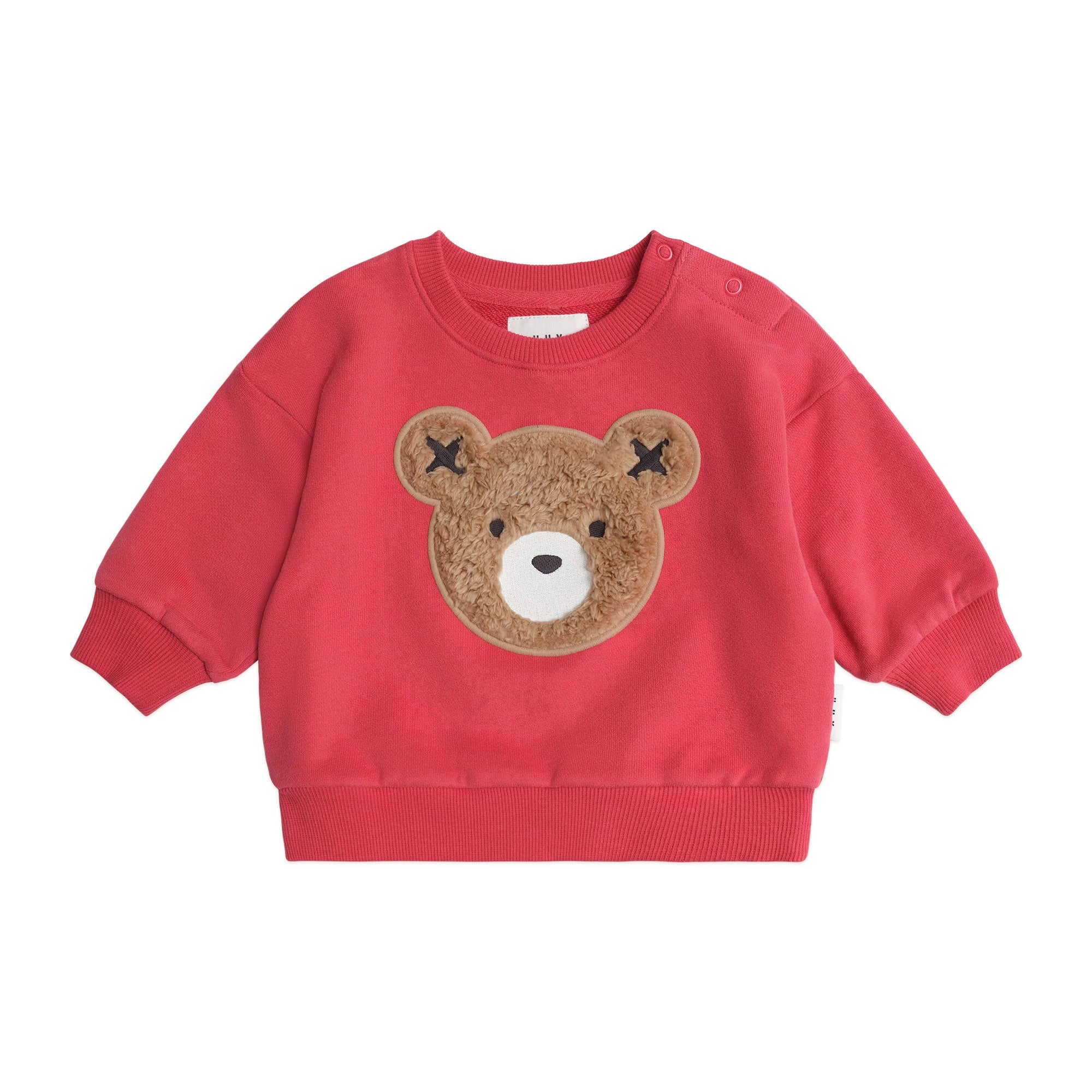 Huxbaby Furry Huxbear Sweatshirt Red