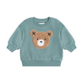 Furry Huxbear Sweatshirt Green