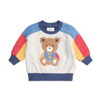 Huxbaby Varsity Huxbear Spliced Sweatshirt