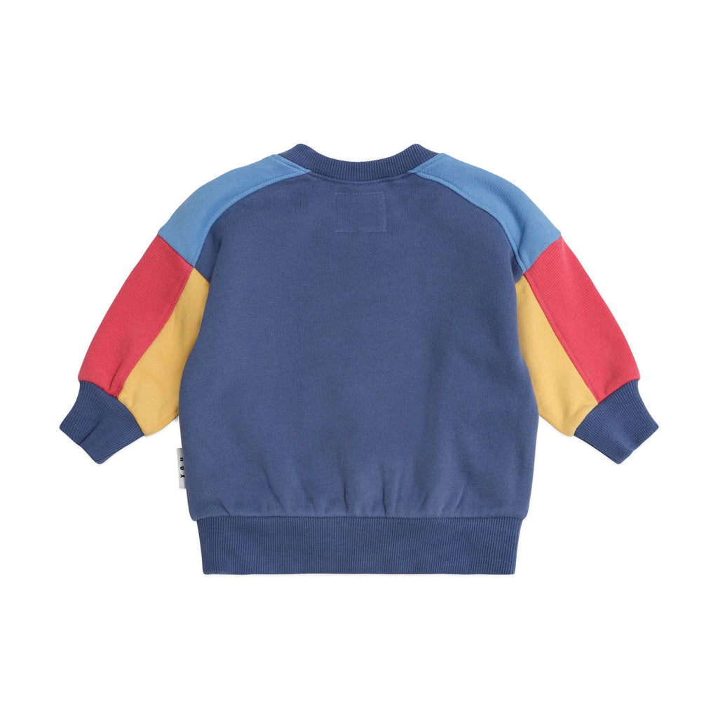 Huxbaby Varsity Huxbear Spliced Sweatshirt