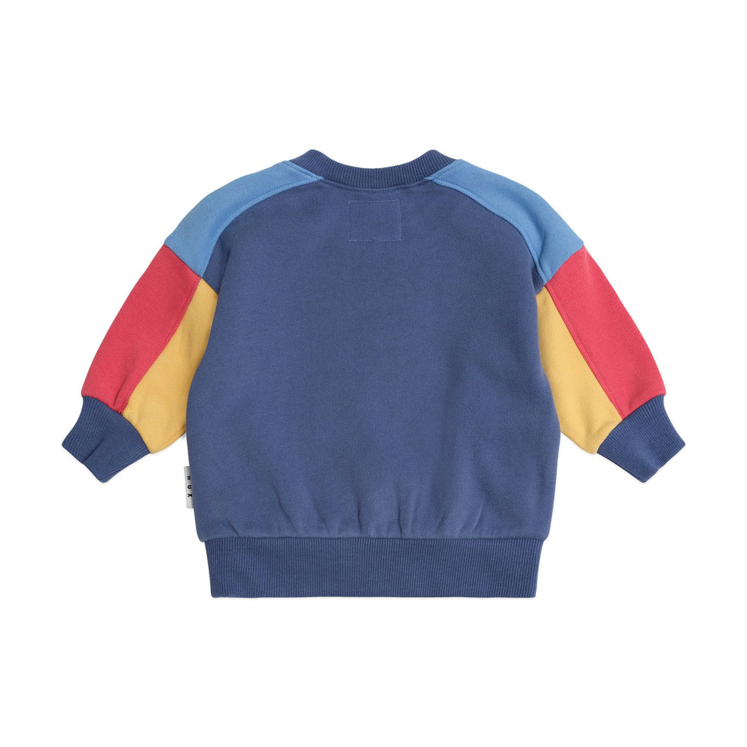 Huxbaby Varsity Huxbear Spliced Sweatshirt