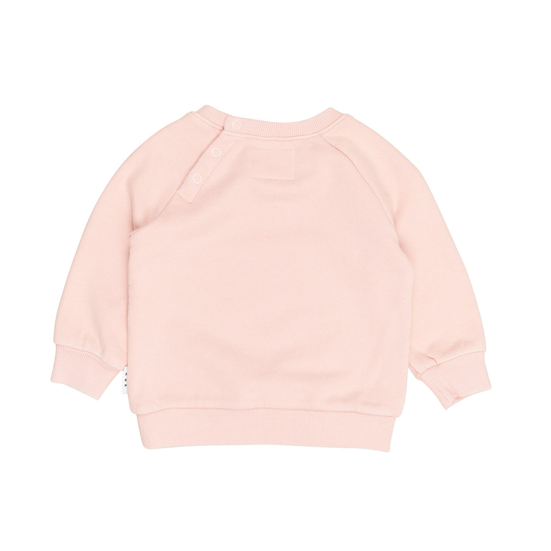 Huxbaby Mystic Unicorn Sweatshirt - Washed Rosebud